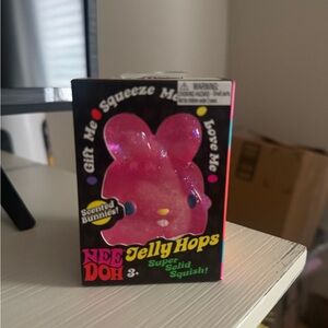 Pink Jelly Hops Squeeze Toy